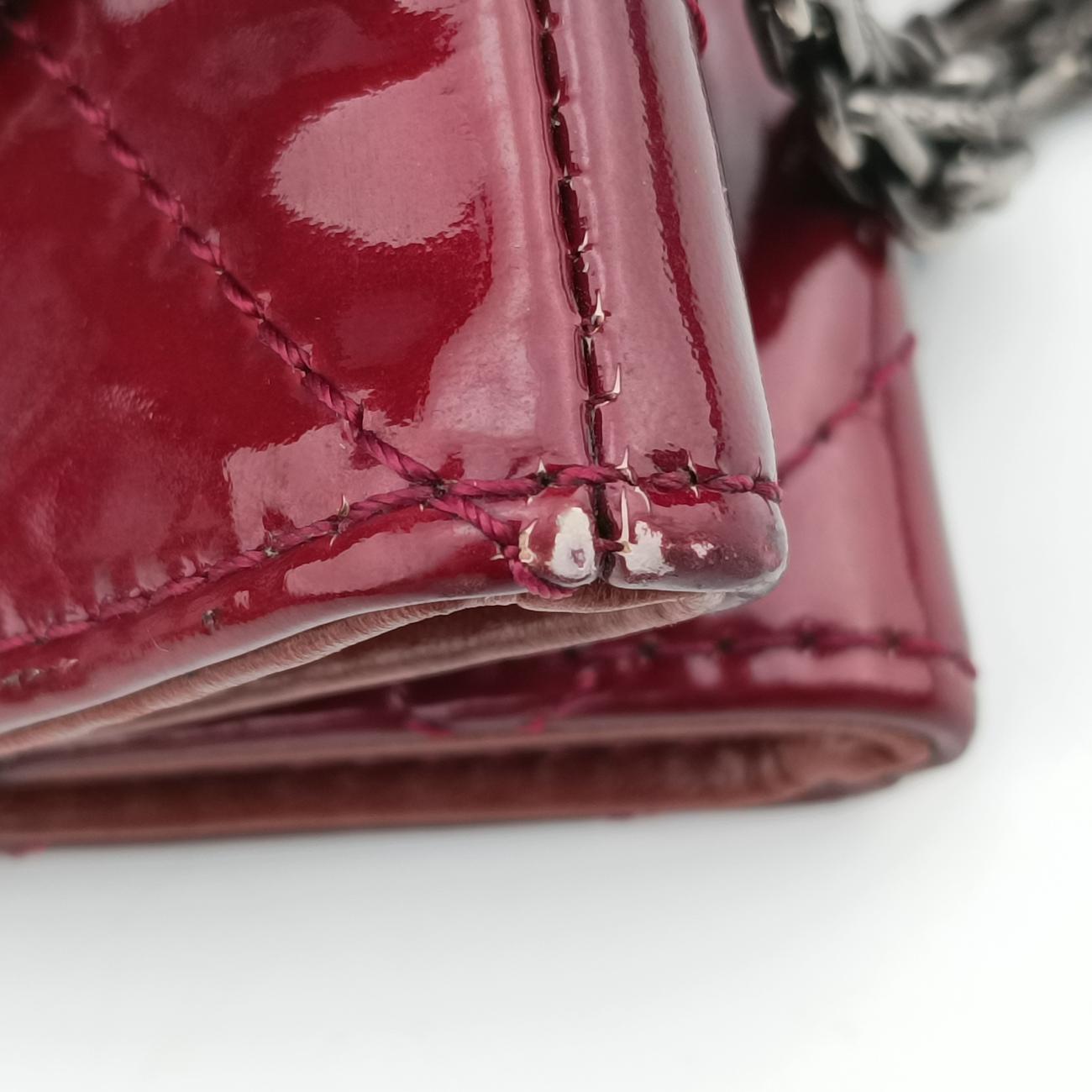 2.55 Shopper tote Burgundy Patent Leather A50976 15443509マトラッセ 2.55 ショッパートート ワインレッド パテント A50976 15443509
