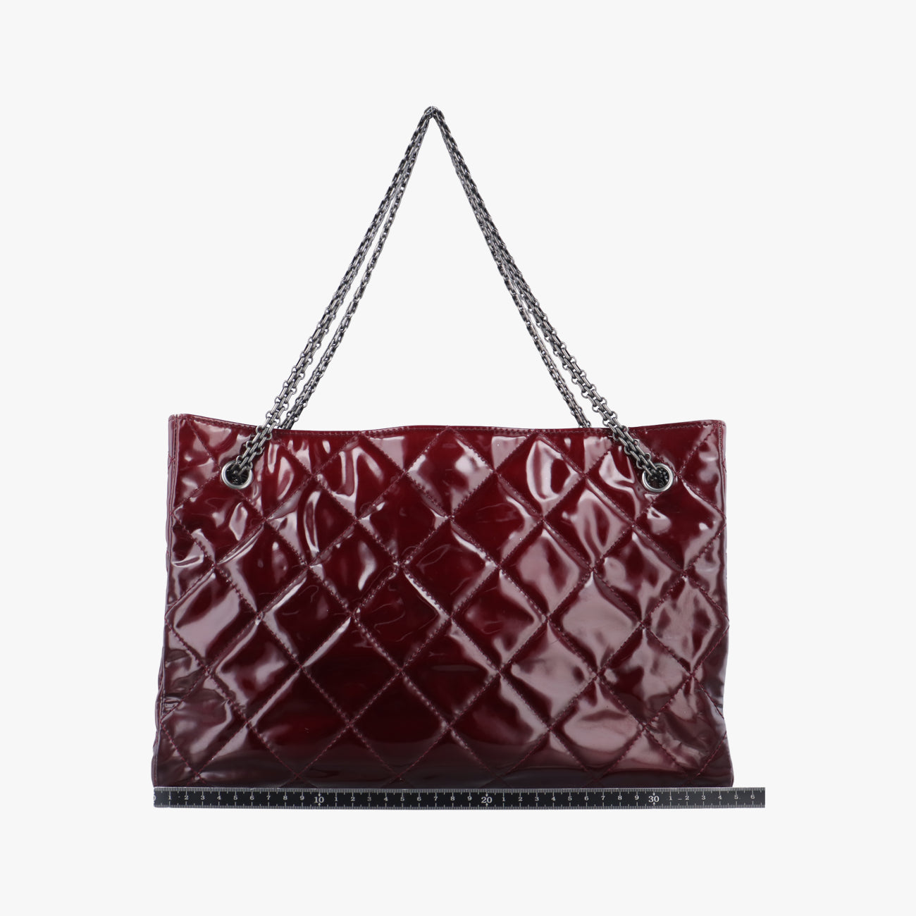 2.55 Shopper tote Burgundy Patent Leather A50976 15443509マトラッセ 2.55 ショッパートート ワインレッド パテント A50976 15443509