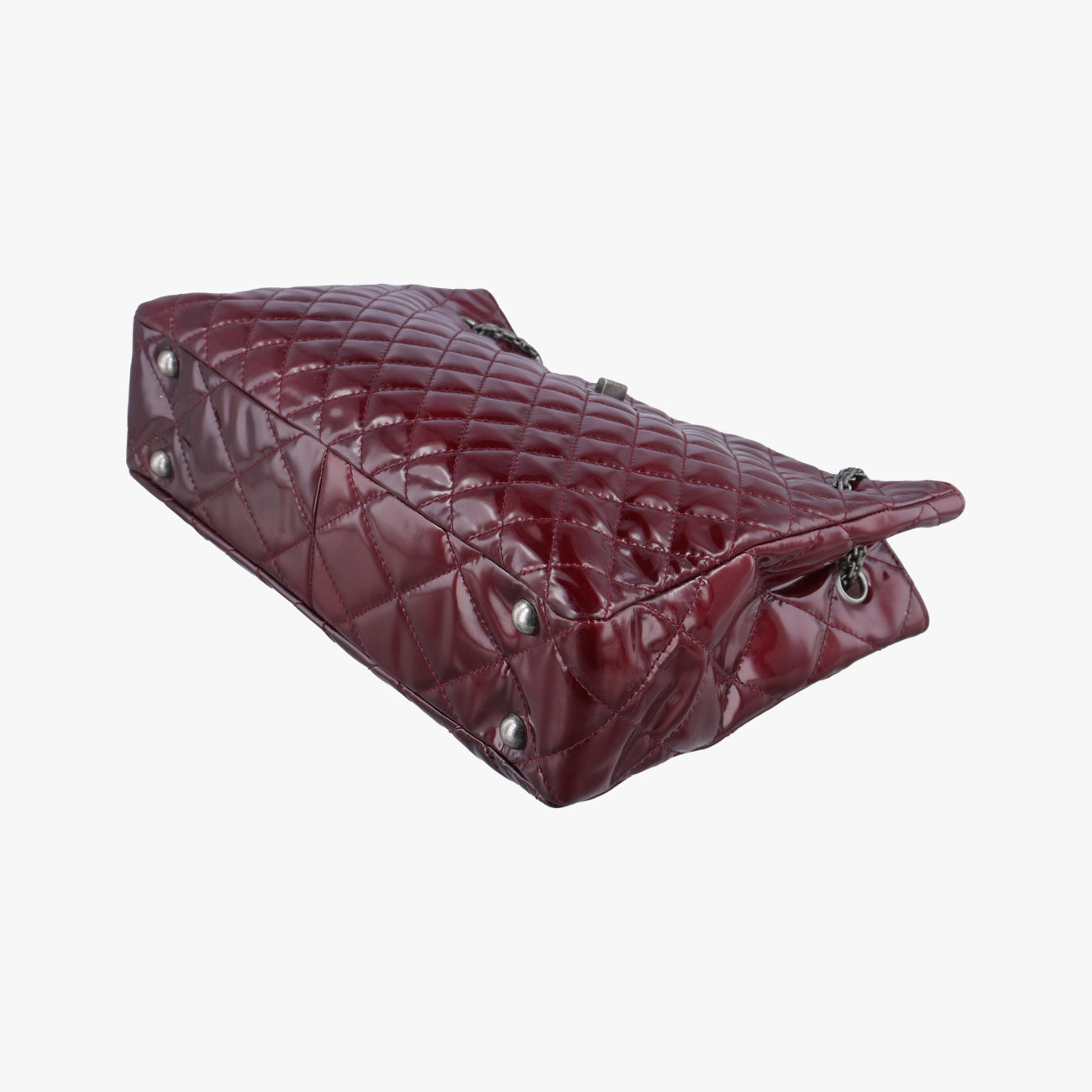 2.55 Shopper tote Burgundy Patent Leather A50976 15443509マトラッセ 2.55 ショッパートート ワインレッド パテント A50976 15443509