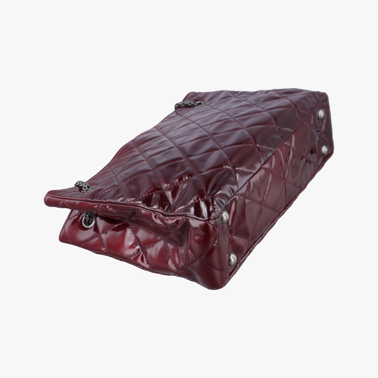 2.55 Shopper tote Burgundy Patent Leather A50976 15443509マトラッセ 2.55 ショッパートート ワインレッド パテント A50976 15443509