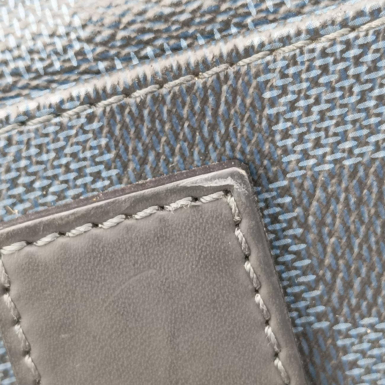 Folded MessengerBlackDamier CobaltN51102RI2134フォールデッドメッセンジャーブラックダミエ コバルトN51102RI2134