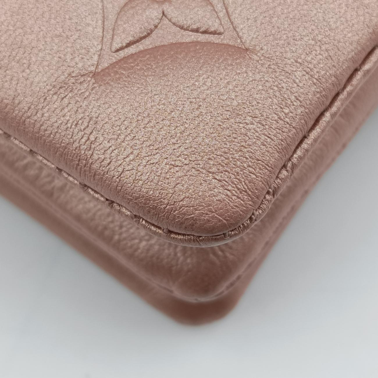 COUSSIN ROSE BALLERIN lambskin M21765 IC chipクッサン ローズバレリーヌ ラムスキン M21765 ＩＣチップ