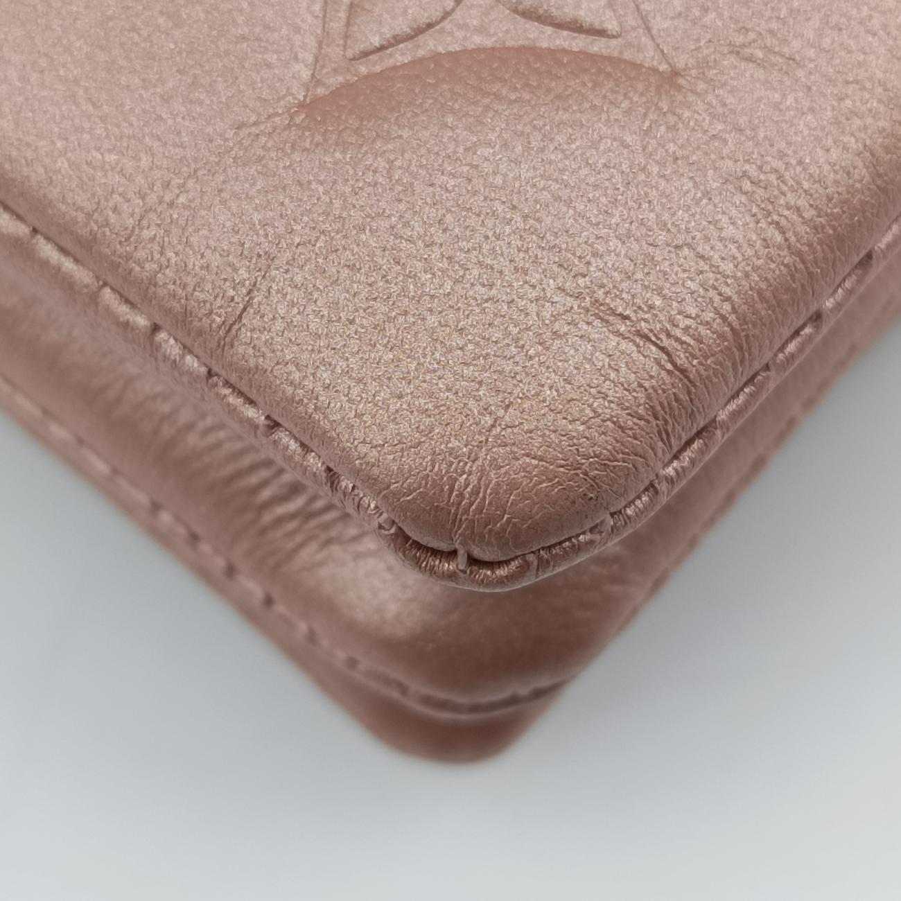 COUSSIN ROSE BALLERIN lambskin M21765 IC chipクッサン ローズバレリーヌ ラムスキン M21765 ＩＣチップ