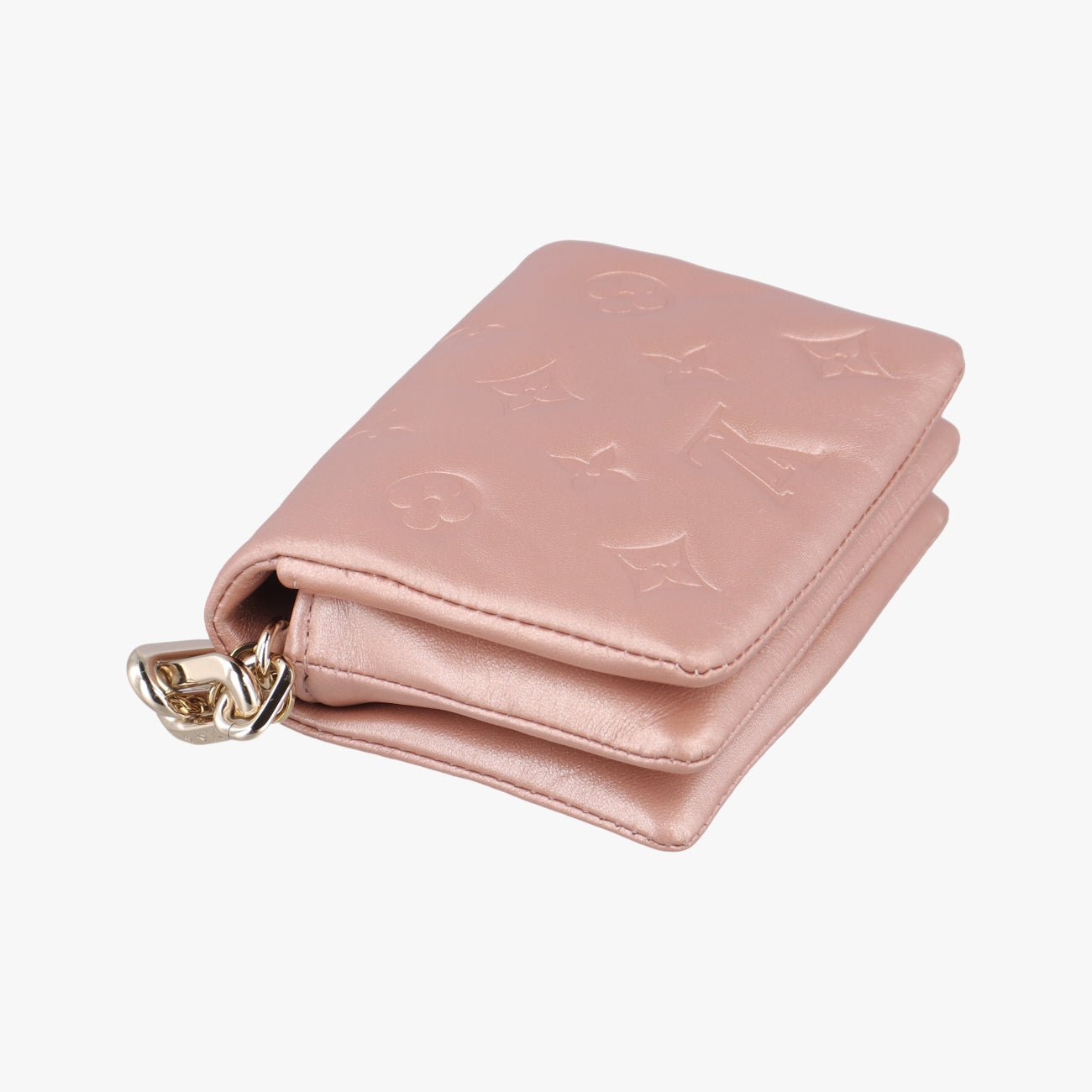 COUSSIN ROSE BALLERIN lambskin M21765 IC chipクッサン ローズバレリーヌ ラムスキン M21765 ＩＣチップ