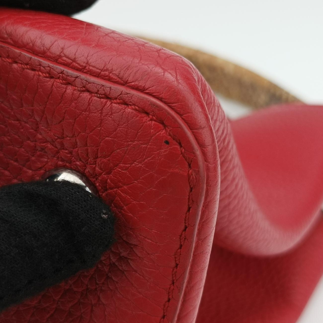 Capucines MM ruby Taurillon leather N91899 MI2145カプシーヌ MM ルビー トリヨンレザー N91899 MI2145