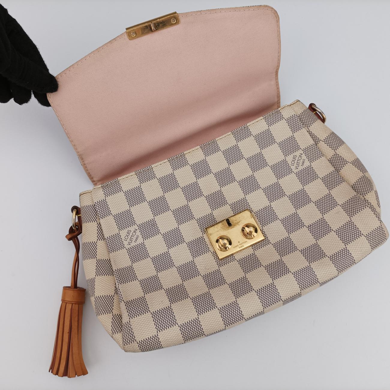 CROISETTEAZURDamier CanvasN41581TR0126クロワゼットアズールダミエキャンバスN41581TR0126