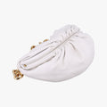 THE Chain Pouch White lambskin  P01462599Pザ チェーンポーチ ホワイト ラムスキン  P01462599P