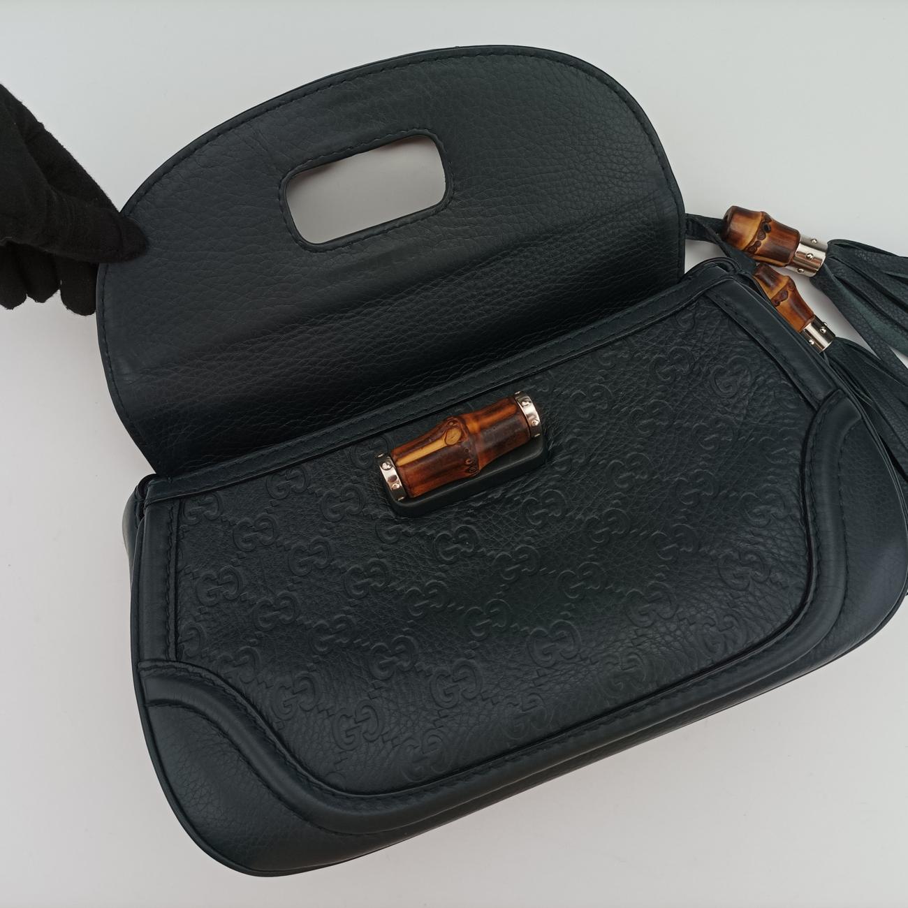 New BambooBlackLeather240242H7079654ニューバンブーブラックレザー240242H7079654