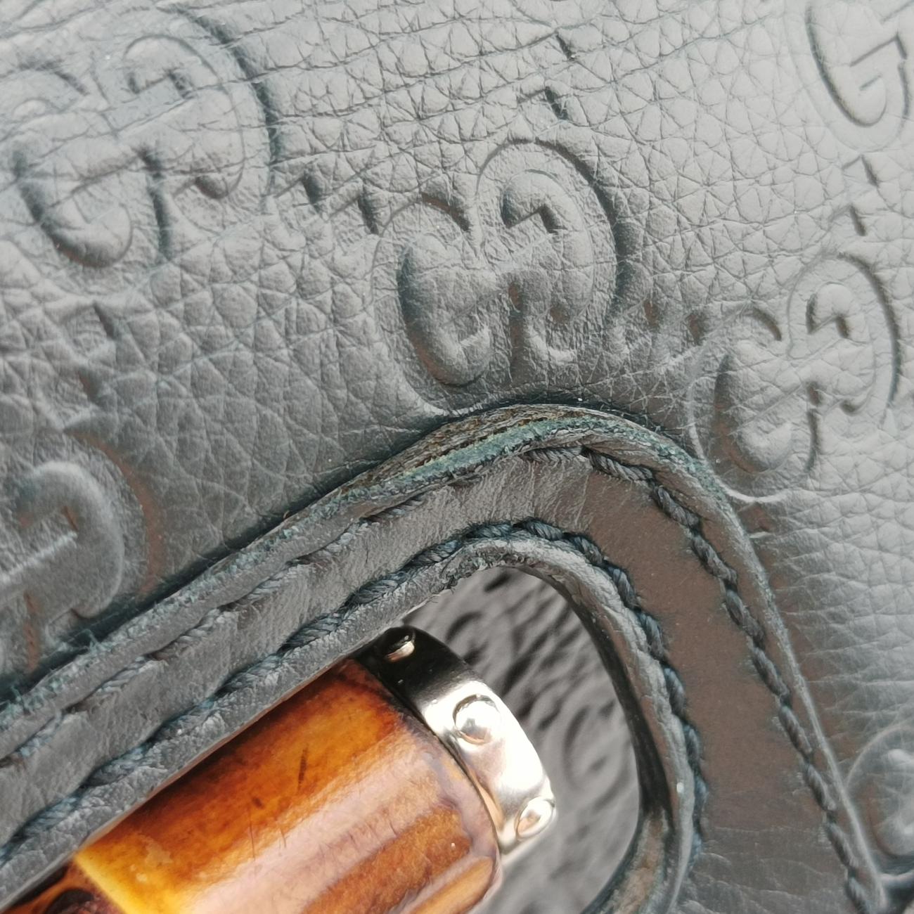 New BambooBlackLeather240242H7079654ニューバンブーブラックレザー240242H7079654