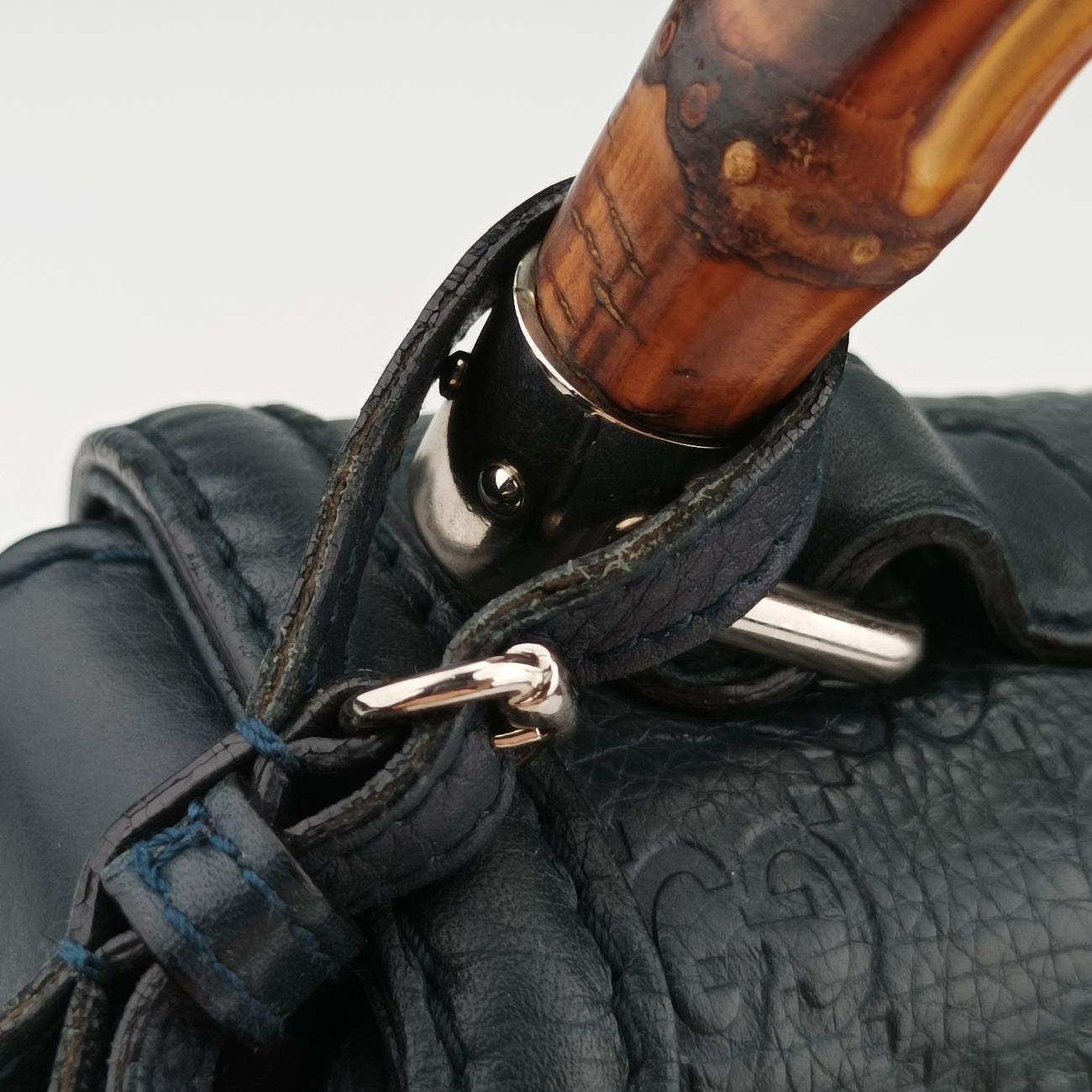New BambooBlackLeather240242H7079654ニューバンブーブラックレザー240242H7079654