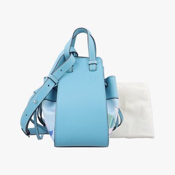Hammock Blue Fabric × leather  262006ハンモック ブルー ファブリック×レザー  262006