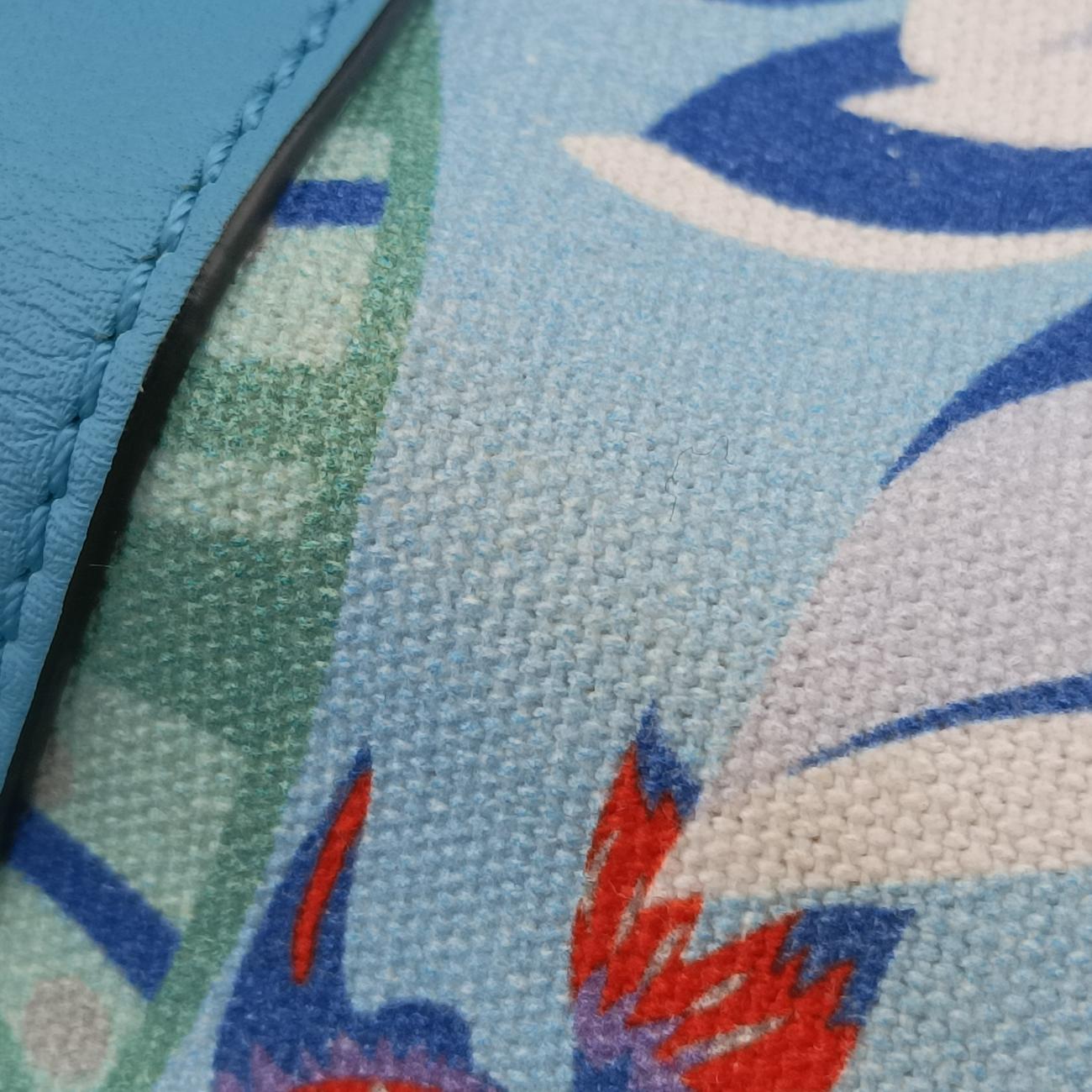 Hammock Blue Fabric × leather  262006ハンモック ブルー ファブリック×レザー  262006