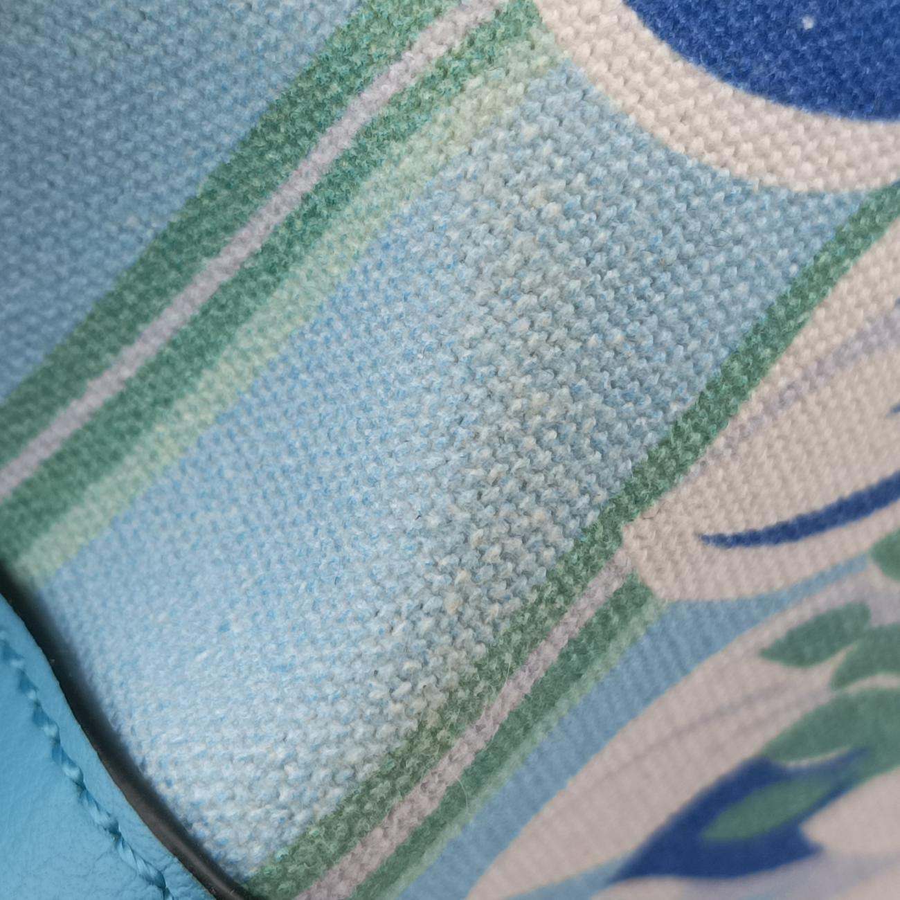 Hammock Blue Fabric × leather  262006ハンモック ブルー ファブリック×レザー  262006