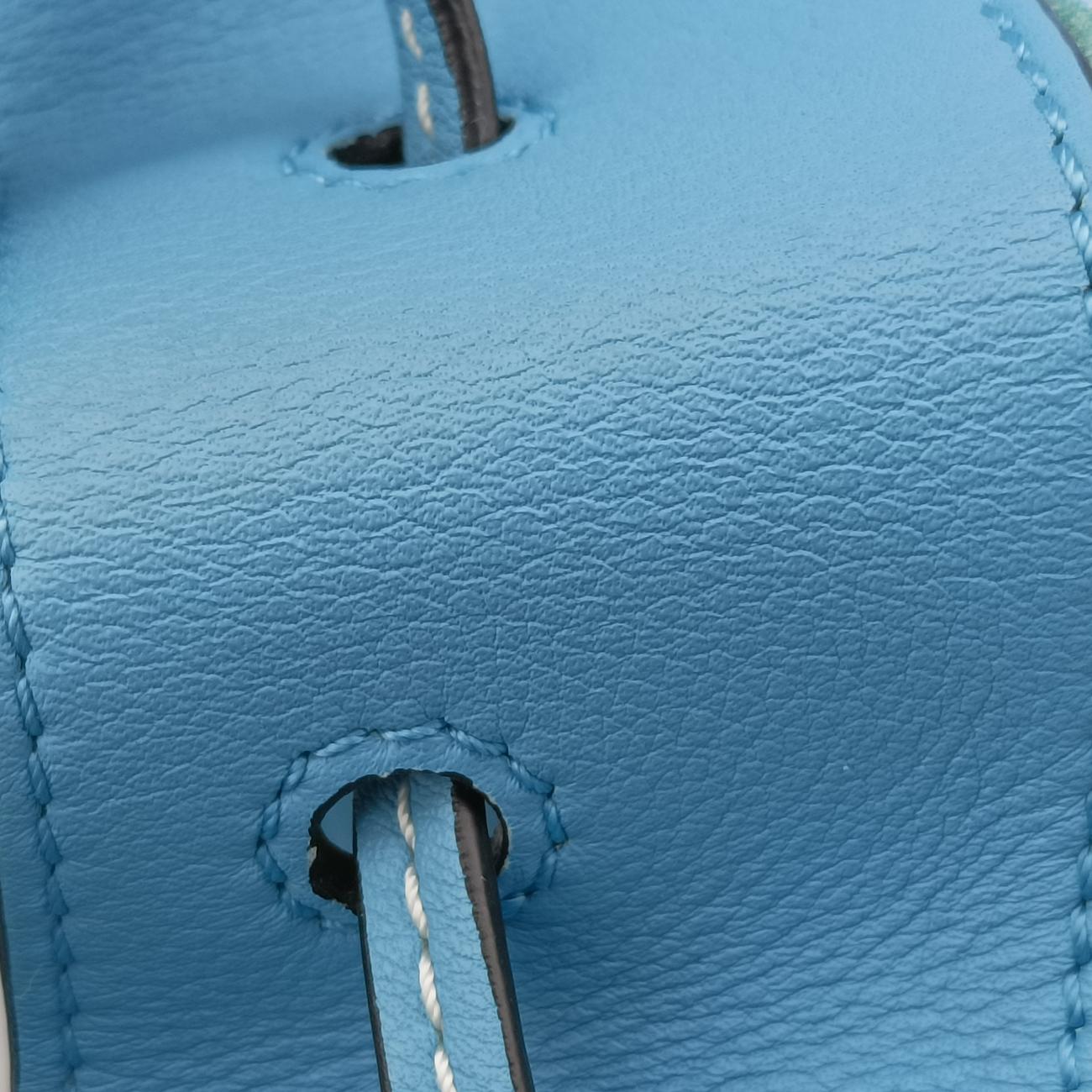 Hammock Blue Fabric × leather  262006ハンモック ブルー ファブリック×レザー  262006