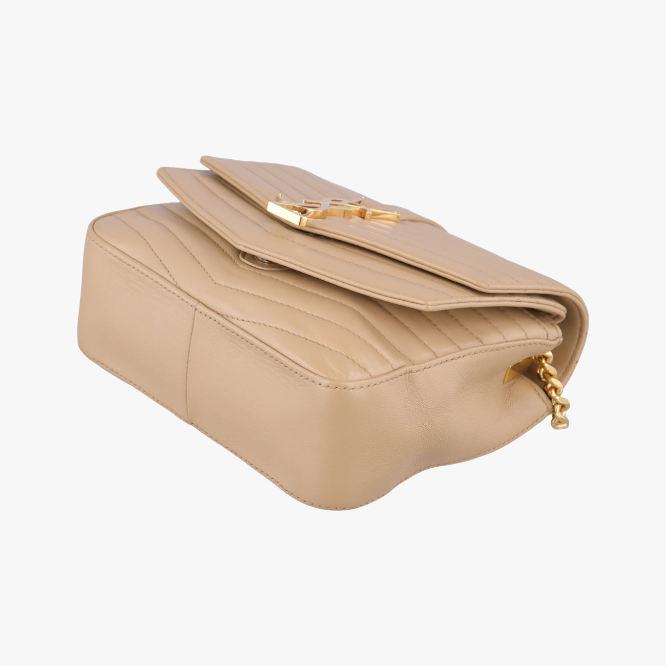 SULPICE Beige Leather 532662 YSL532662.0518スルピス ベージュ レザー 532662 YSL532662.0518