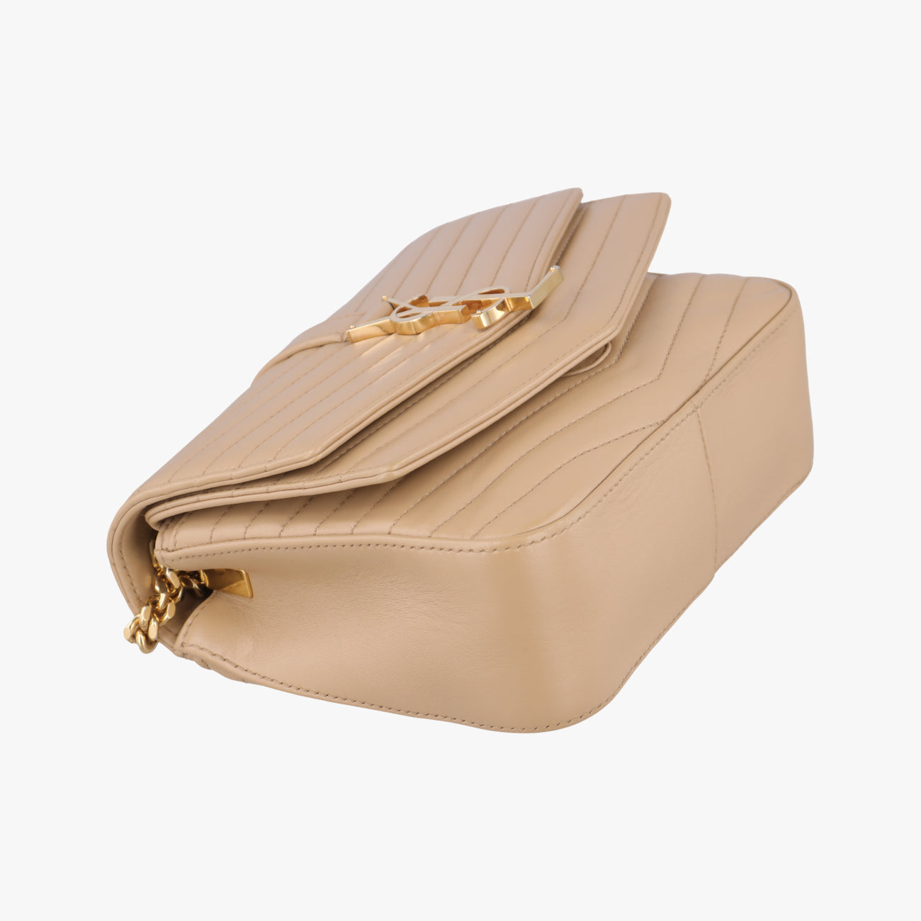 SULPICE Beige Leather 532662 YSL532662.0518スルピス ベージュ レザー 532662 YSL532662.0518