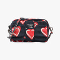 heart print Multicolour canvas  25ハートプリント マルチカラー キャンバス  25