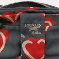heart print Multicolour canvas  25ハートプリント マルチカラー キャンバス  25