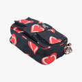 heart print Multicolour canvas  25ハートプリント マルチカラー キャンバス  25