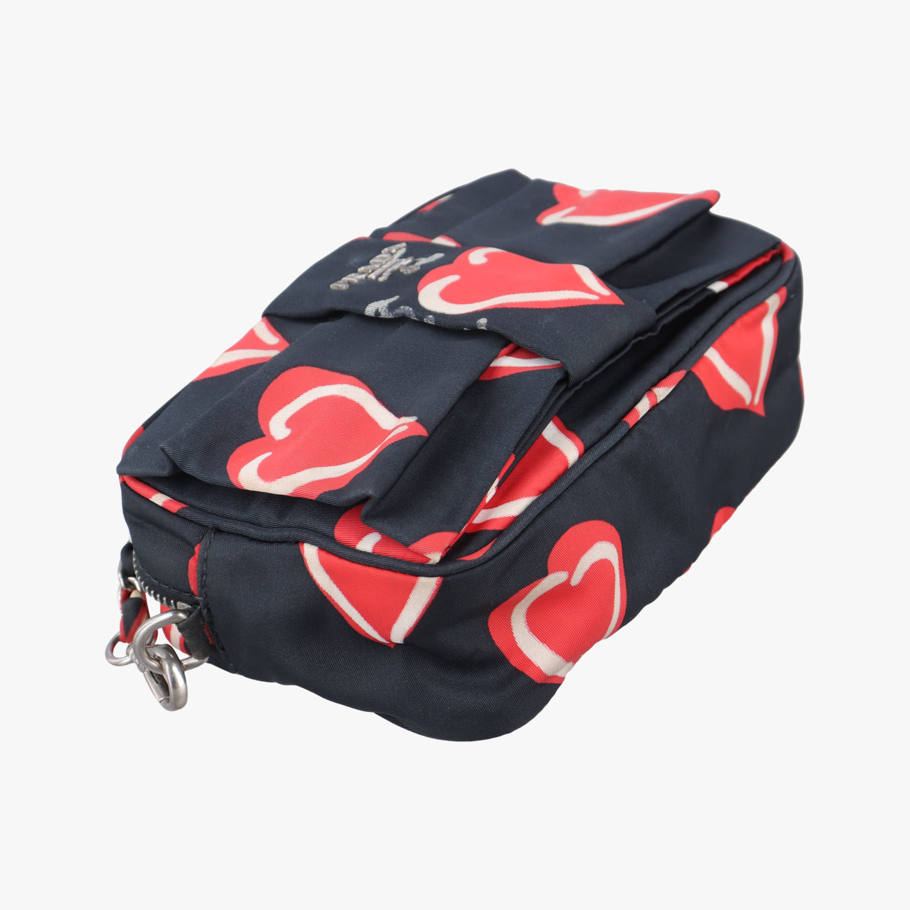 heart print Multicolour canvas  25ハートプリント マルチカラー キャンバス  25