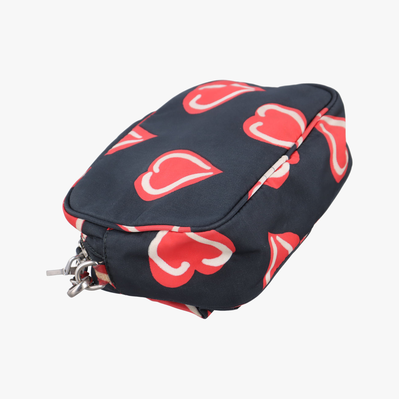 heart print Multicolour canvas  25ハートプリント マルチカラー キャンバス  25
