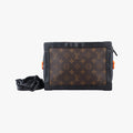 Solar Ray Soft Trunkbrown×blackMonogram Canvas×calf leatherM44478DU0139ソーラーレイ ソフトトランクモノグラム/ブラウン系×ブラックモノグラムキャンバス×カーフレザーM44478DU0139
