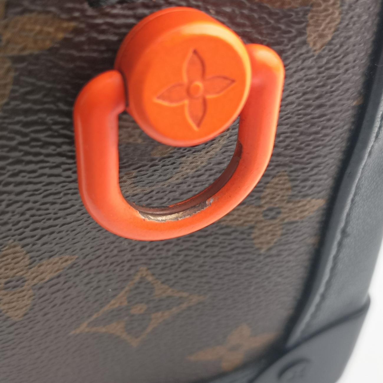 Solar Ray Soft Trunkbrown×blackMonogram Canvas×calf leatherM44478DU0139ソーラーレイ ソフトトランクモノグラム/ブラウン系×ブラックモノグラムキャンバス×カーフレザーM44478DU0139