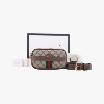 OphidiaMulticolourPVC coated canvas x leather519308オフィディアマルチカラーPVCコーティングキャンバス×レザー519308