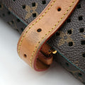 Flore Saumur 30BrownｘTurquoiseMonogram PerfoM93998TJ4131フローレ ソミュール30モノグラム/ブラウン系×ｘテュルコワーズモノグラム ペルフォM93998TJ4131