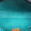 Flore Saumur 30BrownｘTurquoiseMonogram PerfoM93998TJ4131フローレ ソミュール30モノグラム/ブラウン系×ｘテュルコワーズモノグラム ペルフォM93998TJ4131