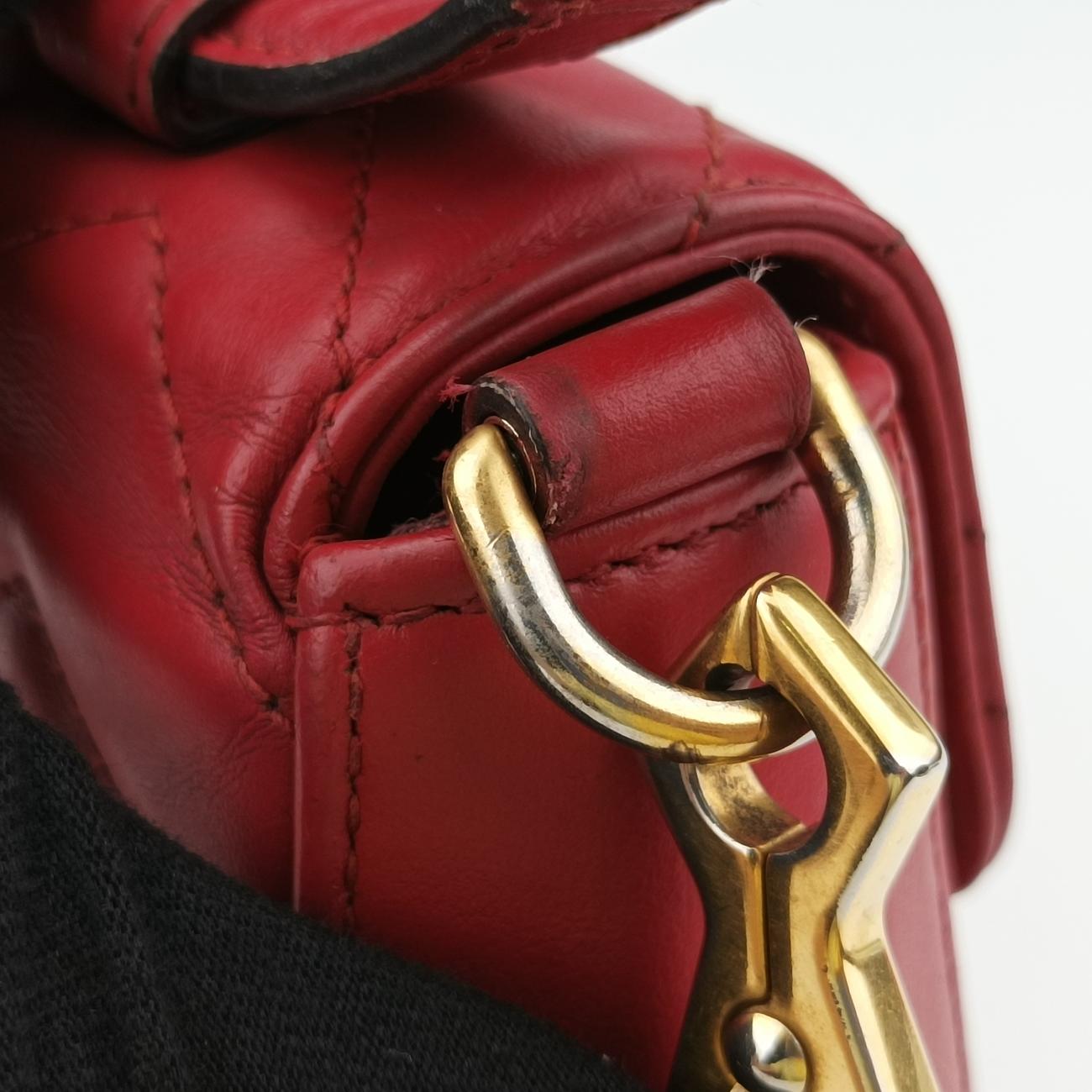 GG MarmontRedLeather547260Lot number unknownGGマーモントレッドレザー547260製番不明