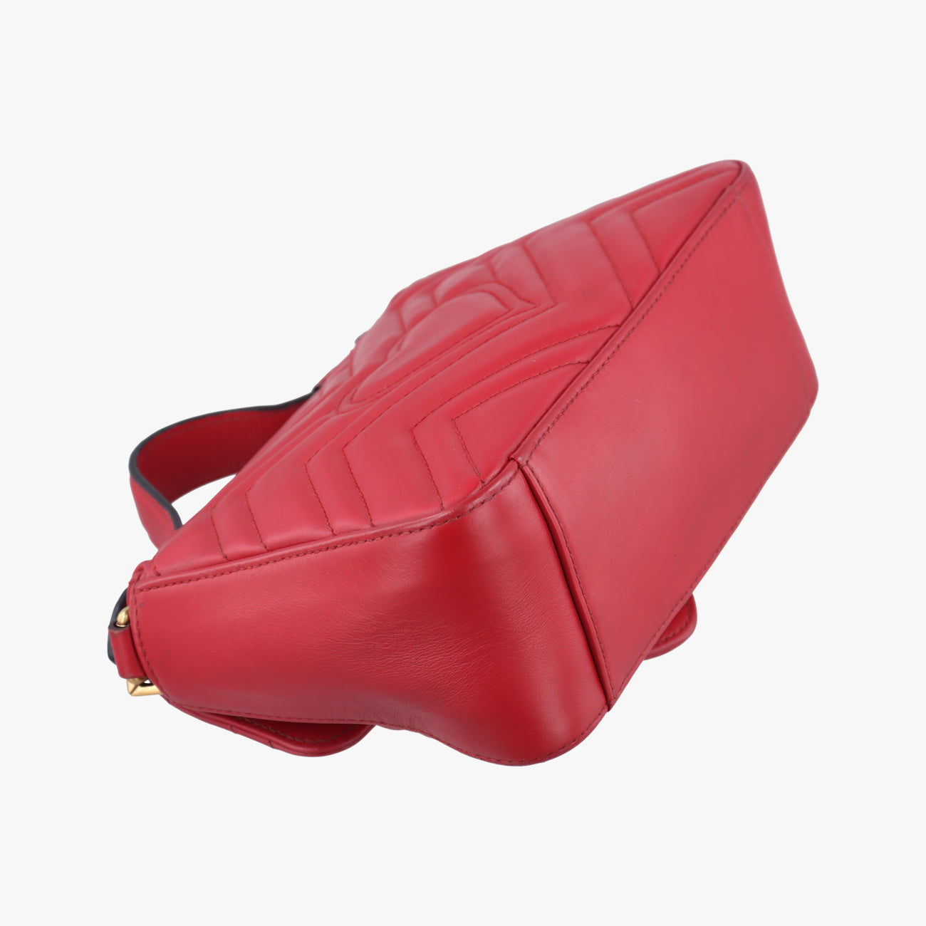GG MarmontRedLeather547260Lot number unknownGGマーモントレッドレザー547260製番不明