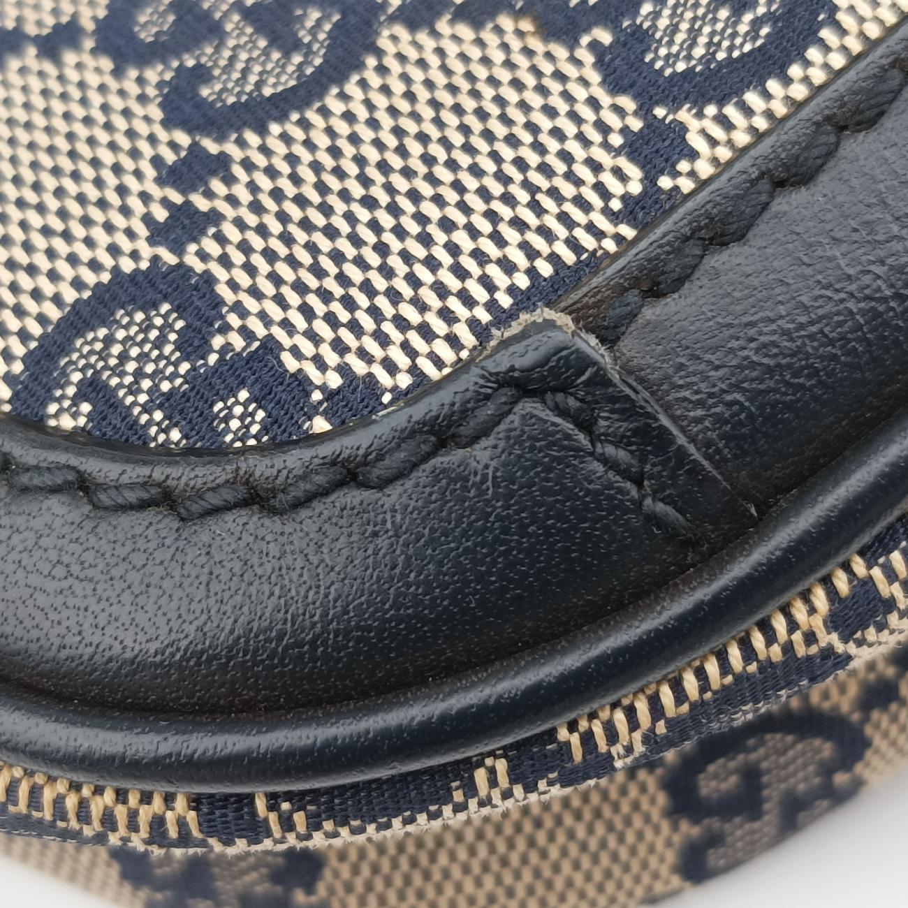 Web Sherry Line business BriefcaseMulticolourLeather x Canvas246408A8125623ウェビング シェリーライン ビジネス ブリーフケースマルチカラーレザーｘキャンバス246408A8125623
