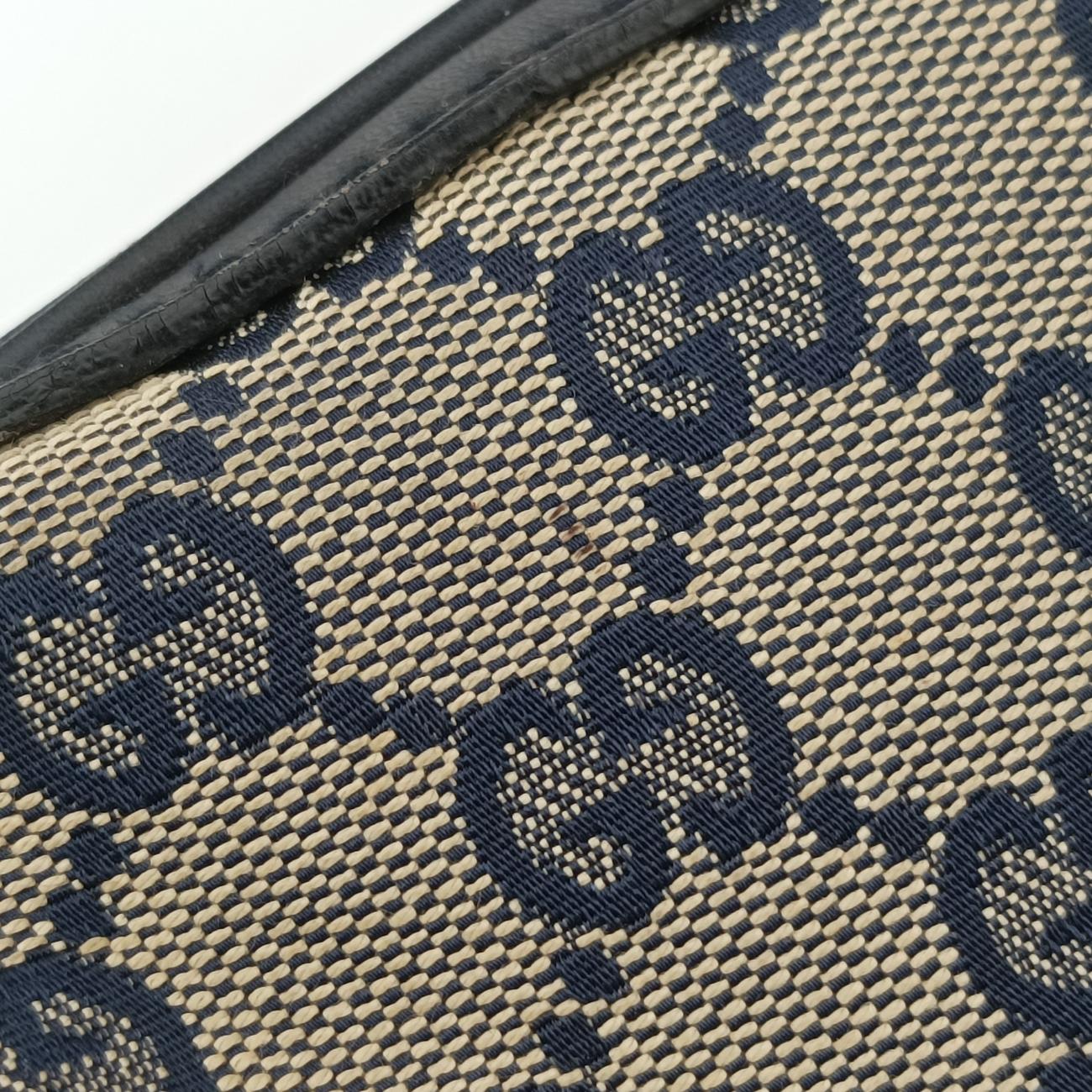 Web Sherry Line business BriefcaseMulticolourLeather x Canvas246408A8125623ウェビング シェリーライン ビジネス ブリーフケースマルチカラーレザーｘキャンバス246408A8125623