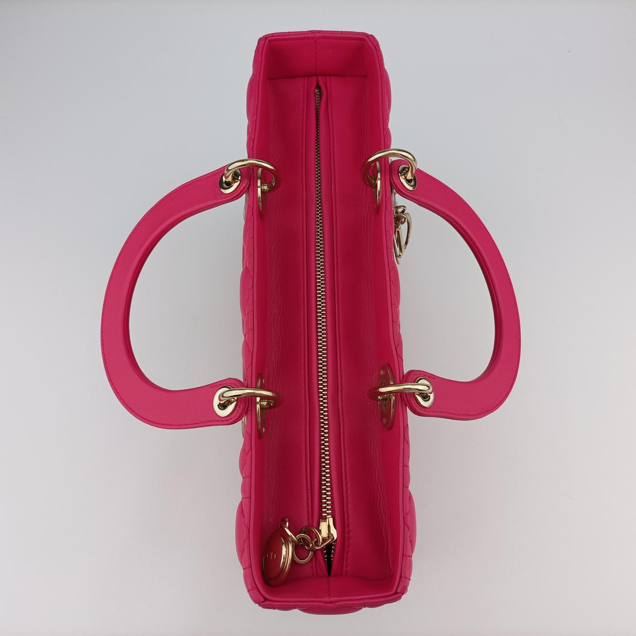 Lady DiorPinklambskin11-MA-0172レディディオールピンクラムスキン11-MA-0172