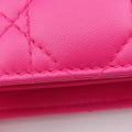 Lady DiorPinklambskin11-MA-0172レディディオールピンクラムスキン11-MA-0172