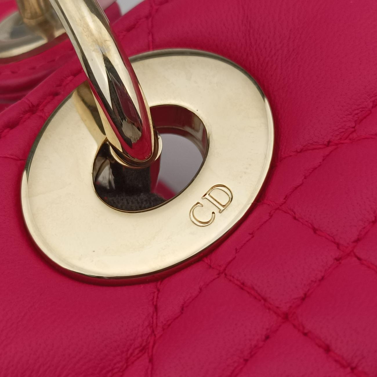 Lady DiorPinklambskin11-MA-0172レディディオールピンクラムスキン11-MA-0172