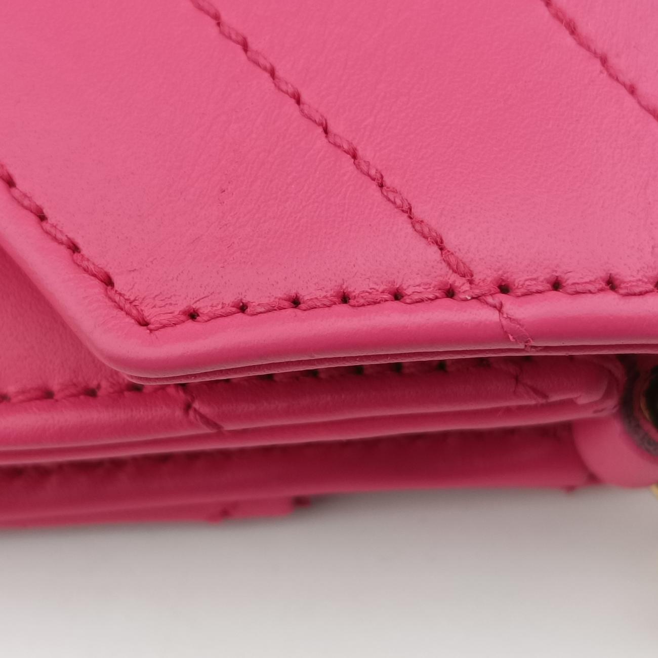 MONOGRAM envelopePinkLeather347548ARS347548.0214モノグラム エンベロープピンクレザー347548ARS347548.0214