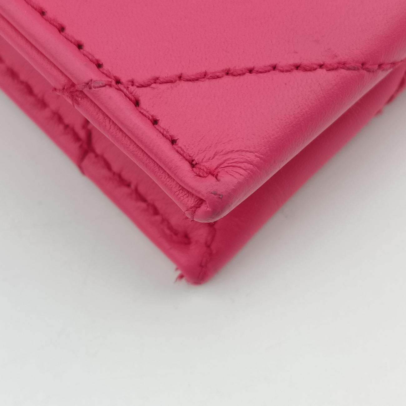 MONOGRAM envelopePinkLeather347548ARS347548.0214モノグラム エンベロープピンクレザー347548ARS347548.0214