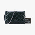 Matelasse coco markNavyPatent LeatherA3381414366109マトラッセ ココマークネイビーパテントA3381414366109