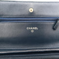 Matelasse coco markNavyPatent LeatherA3381414366109マトラッセ ココマークネイビーパテントA3381414366109