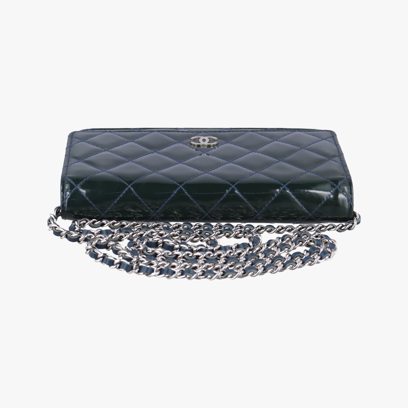 Matelasse coco markNavyPatent LeatherA3381414366109マトラッセ ココマークネイビーパテントA3381414366109