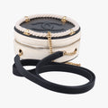 Small En Vogue RoundBlackLeatherAS007527137446スモール アン ヴォーグ ラウンドブラックレザーAS007527137446