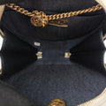 Small En Vogue RoundBlackLeatherAS007527137446スモール アン ヴォーグ ラウンドブラックレザーAS007527137446