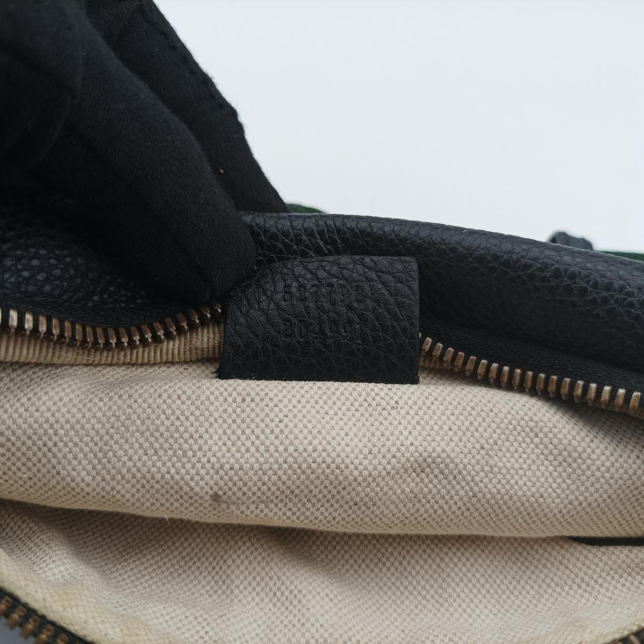 PrintBlackLeather527792D026063072グッチプリントブラックレザー527792D026063072