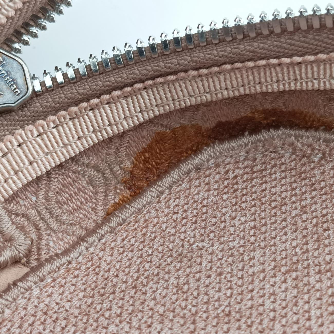 Mesh Embroidered DiortravelPinkfabric50-MA-1200ロゴ メッシュ バニティピンクファブリック50-MA-1200