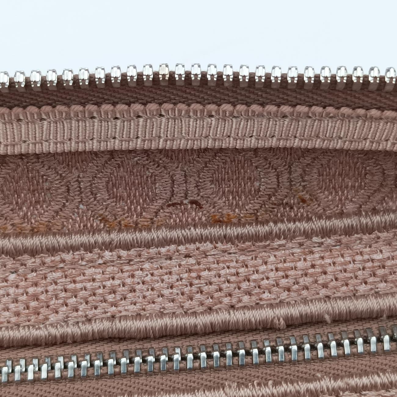 Mesh Embroidered DiortravelPinkfabric50-MA-1200ロゴ メッシュ バニティピンクファブリック50-MA-1200