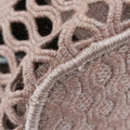 Mesh Embroidered DiortravelPinkfabric50-MA-1200ロゴ メッシュ バニティピンクファブリック50-MA-1200