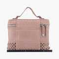 Mesh Embroidered DiortravelPinkfabric50-MA-1200ロゴ メッシュ バニティピンクファブリック50-MA-1200