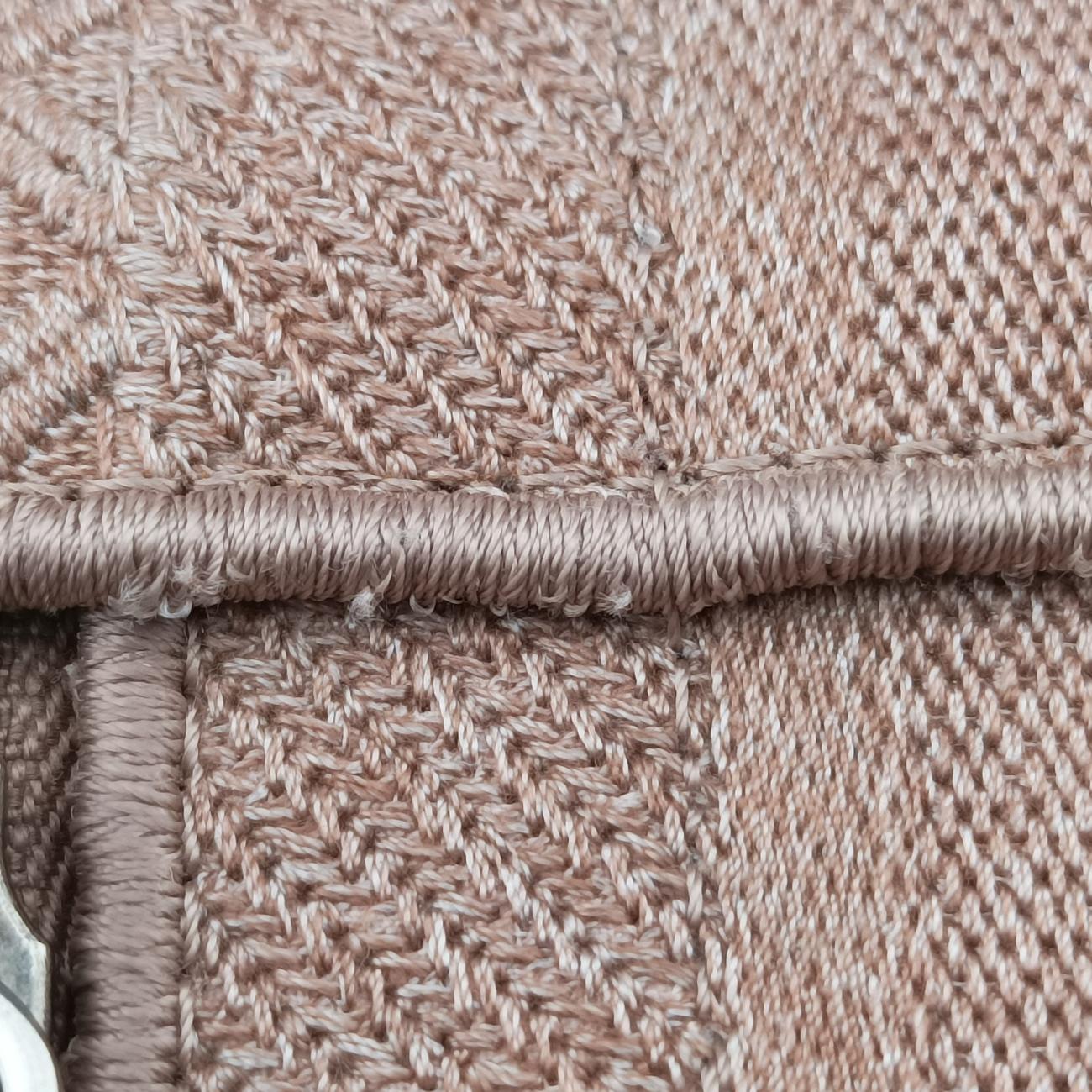 Mesh Embroidered DiortravelPinkfabric50-MA-1200ロゴ メッシュ バニティピンクファブリック50-MA-1200
